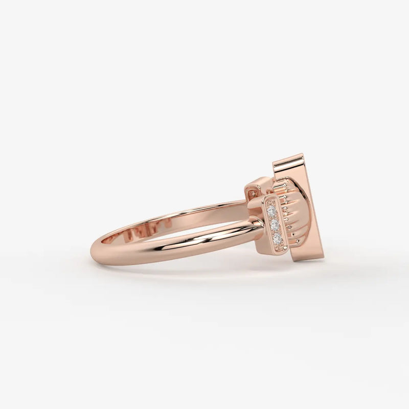 Rivelle Prism Flow Statement Ring
