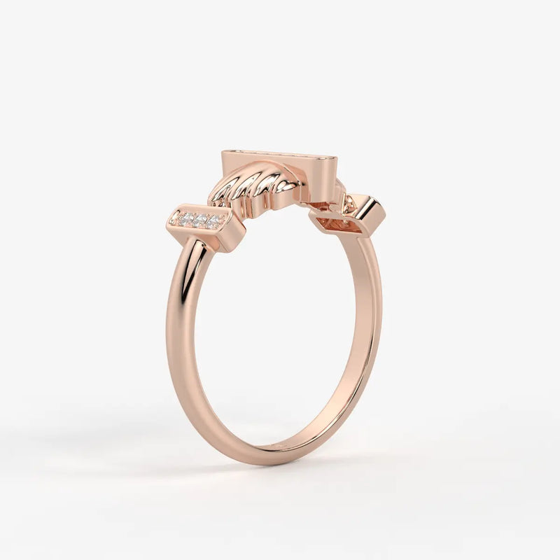 Rivelle Prism Flow Statement Ring