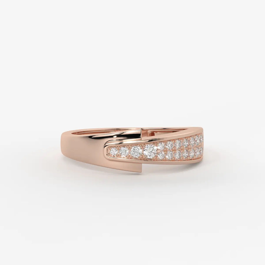 Averra Twin Gleam Wrap Ring