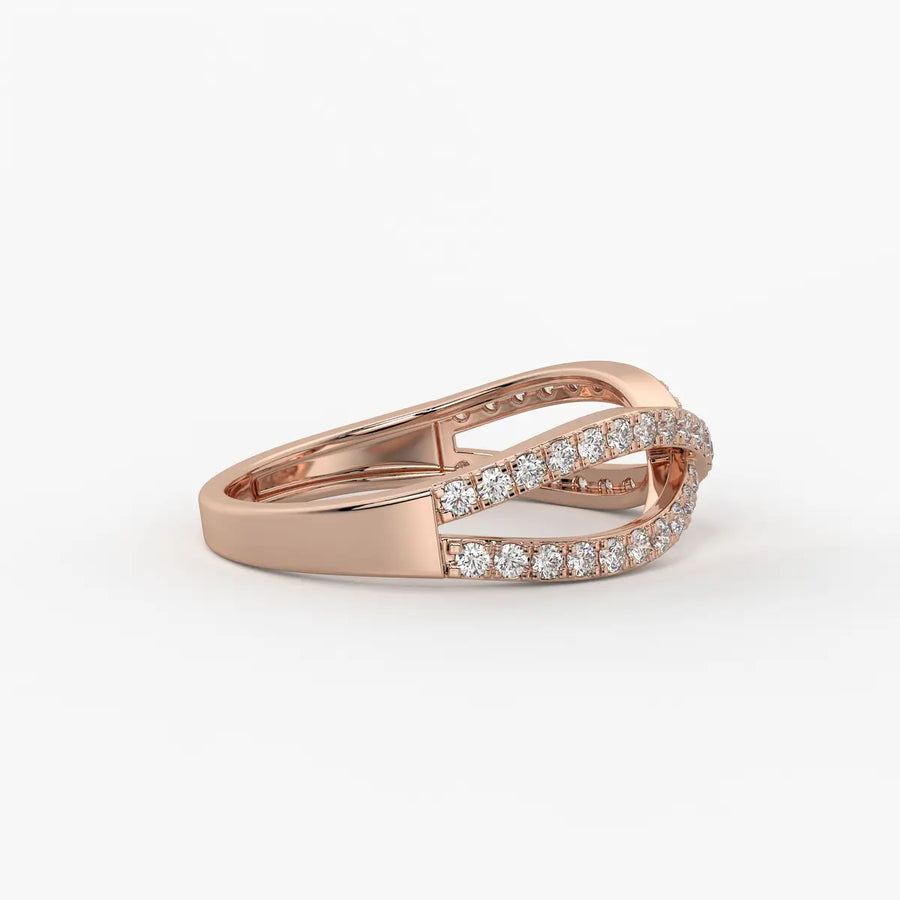 Infinity Diamond Ladies Ring