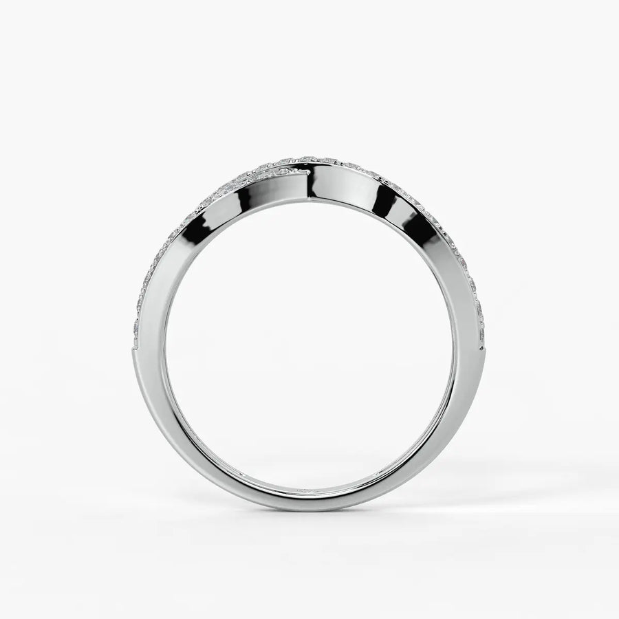Infinity Diamond Ladies Ring