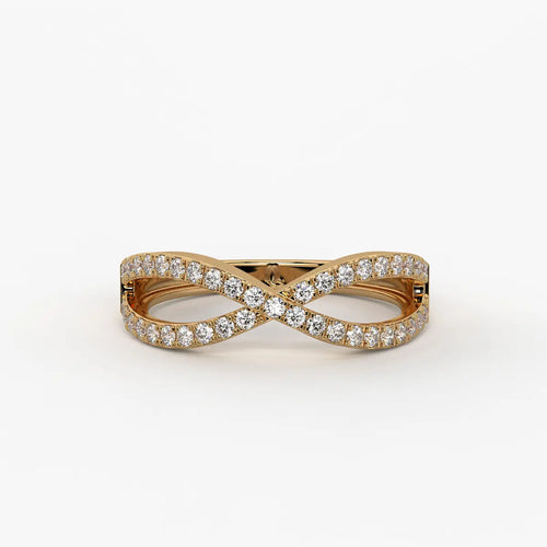 Infinity Diamond Ladies Ring