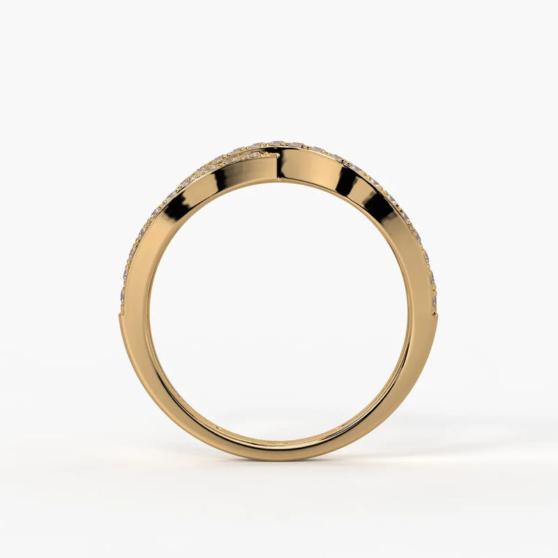 Infinity Diamond Ladies Ring