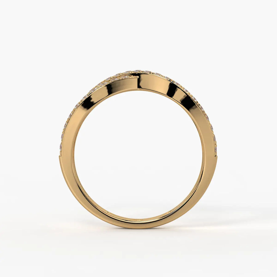 Infinity Diamond Ladies Ring