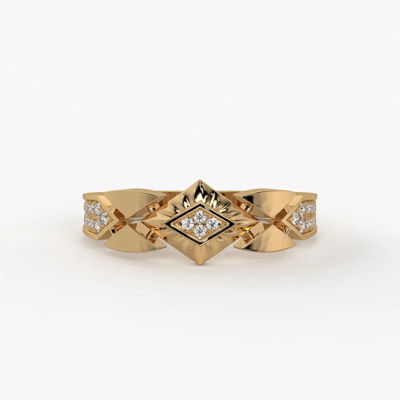 Geometric Cluster Designer Ring