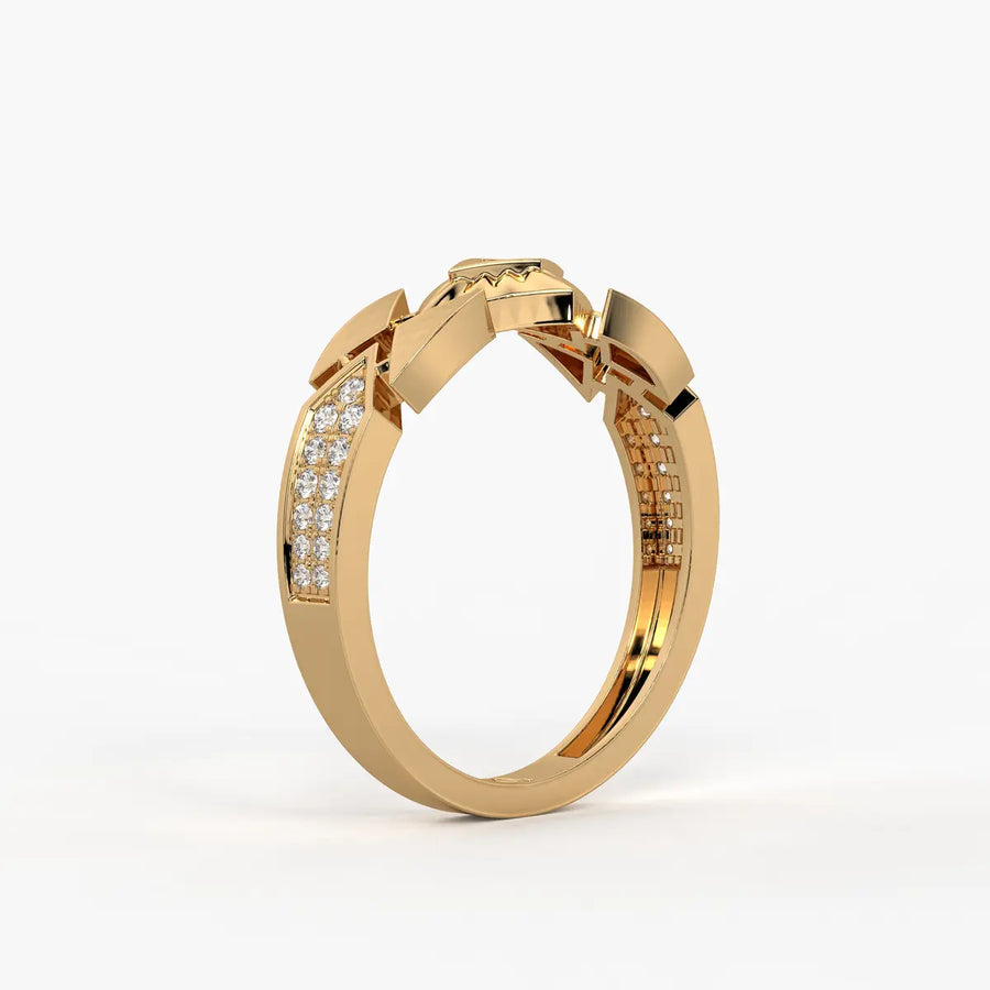 Geometric Cluster Designer Ring