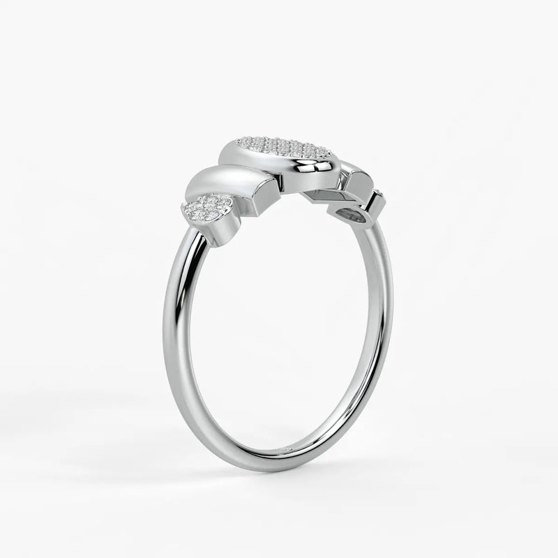 Marquise Halo Statement Ladies Ring