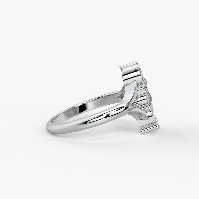 Cluster Floral Statement Ladies Ring
