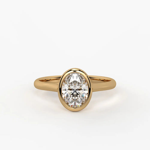 Solenne Aura Solitaire Ring