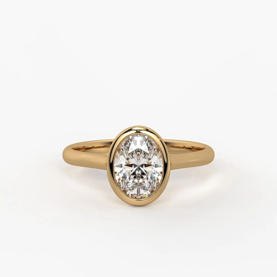 Solenne Aura Solitaire Ring