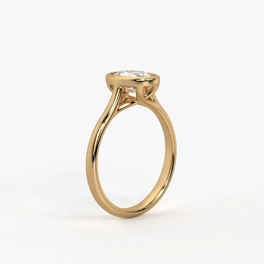 Solenne Aura Solitaire Ring