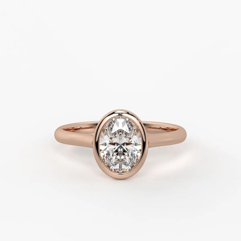 Solenne Aura Solitaire Ring