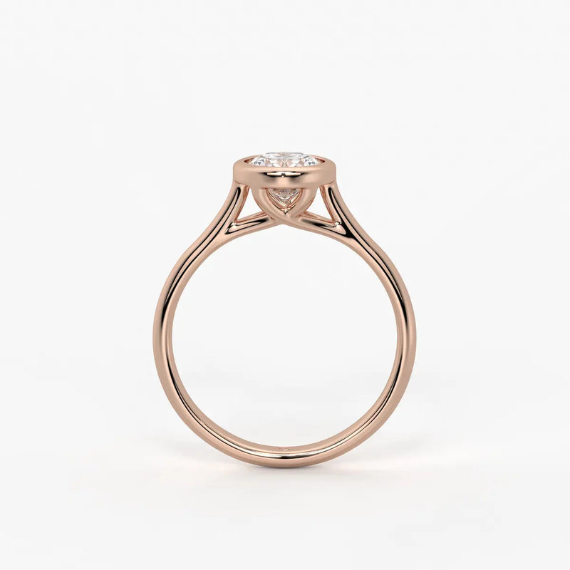 Solenne Aura Solitaire Ring