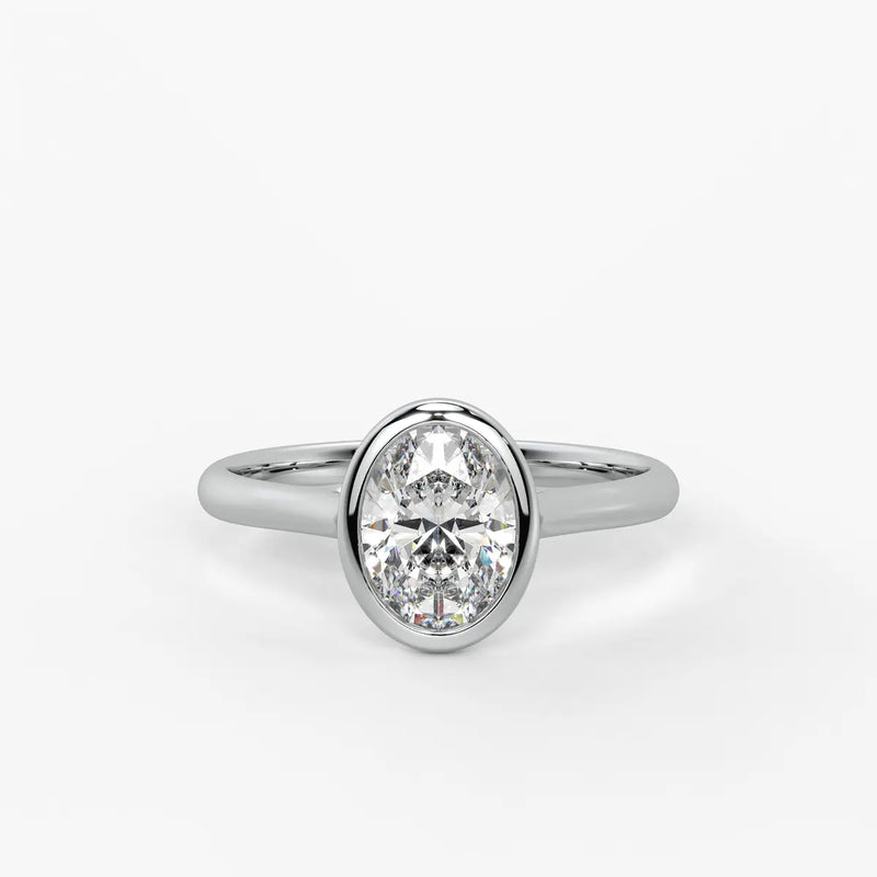 Solenne Aura Solitaire Ring