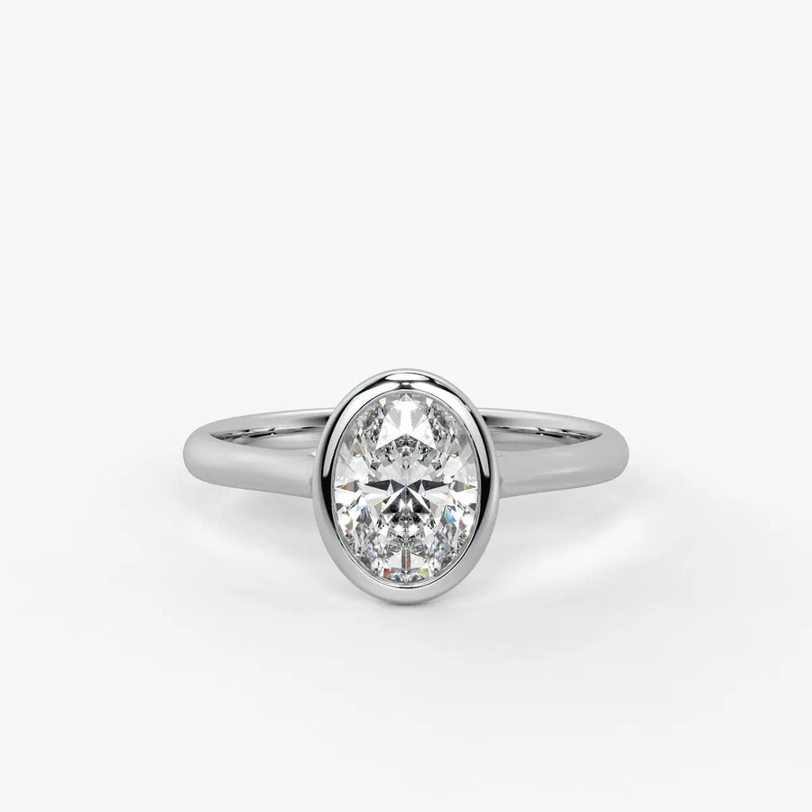 Solenne Aura Solitaire Ring