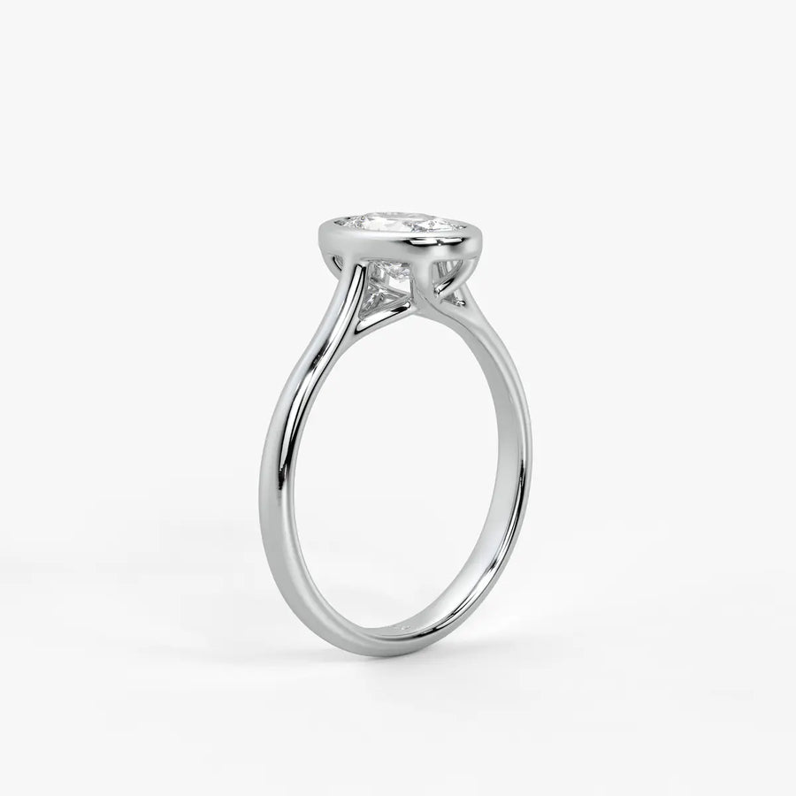 Solenne Aura Solitaire Ring