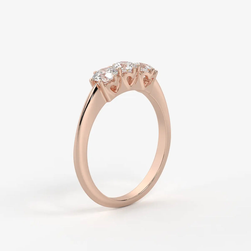 Celestia Regal Trinity Diamond Ring