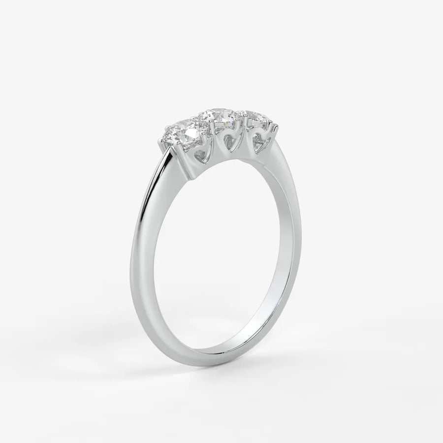 Celestia Regal Trinity Diamond Ring