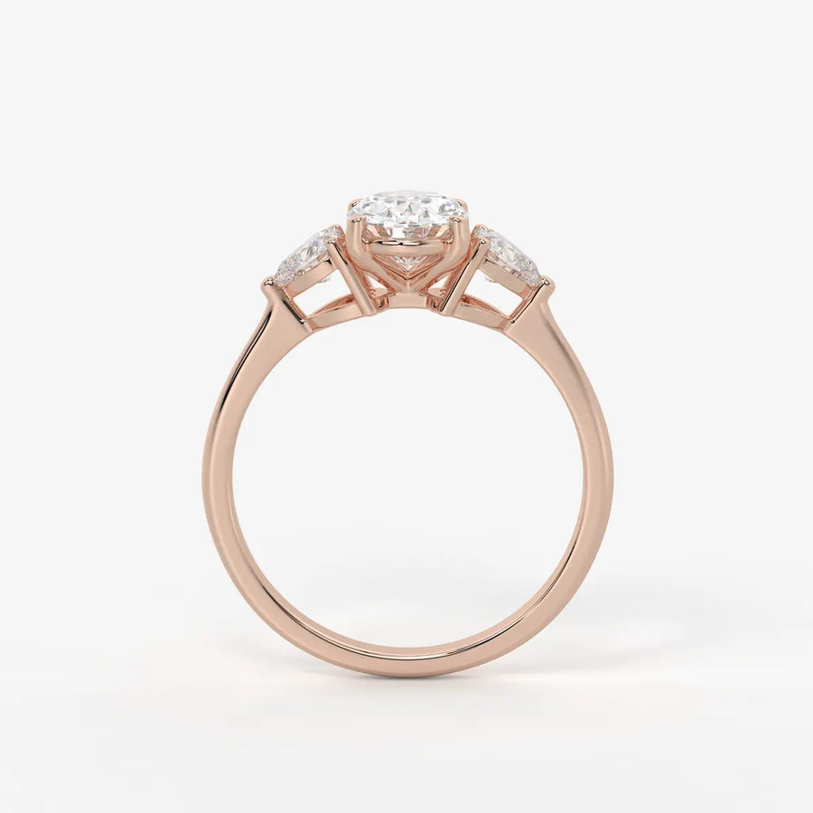 Aura Radiant Trio Diamond Ring