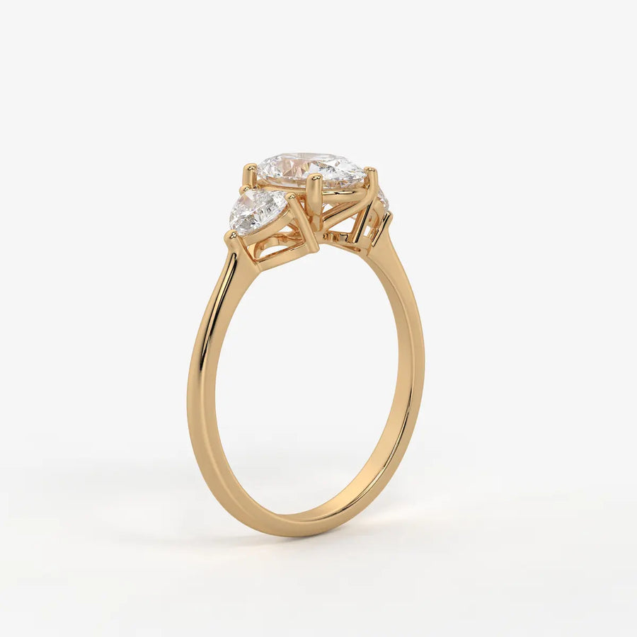 Aura Radiant Trio Diamond Ring