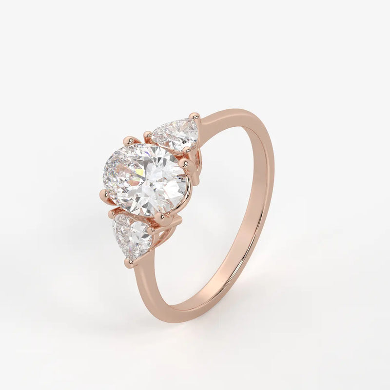 Aura Radiant Trio Diamond Ring