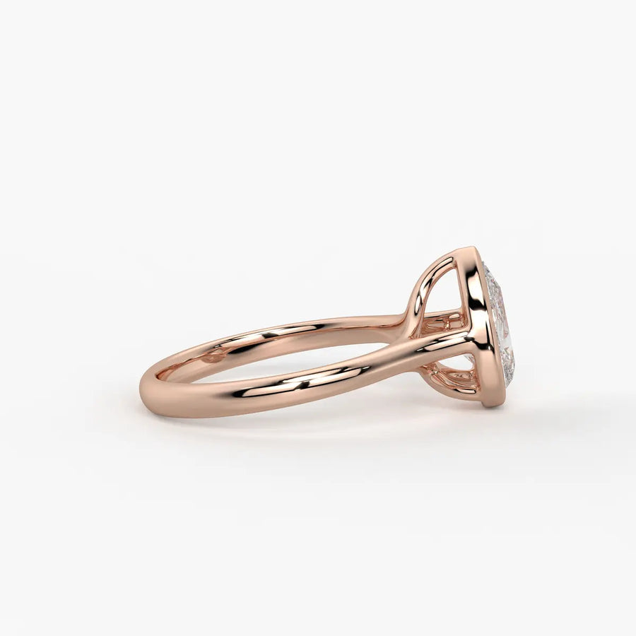 Peara Gleam Solitaire Ring