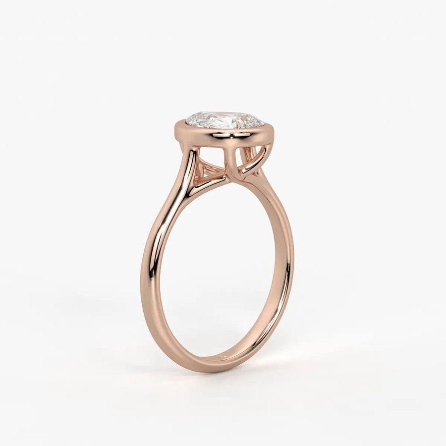 Peara Gleam Solitaire Ring