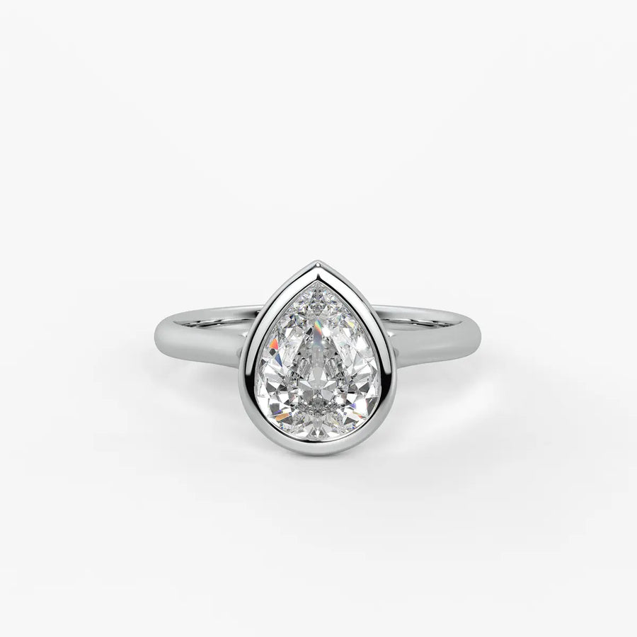 Peara Gleam Solitaire Ring