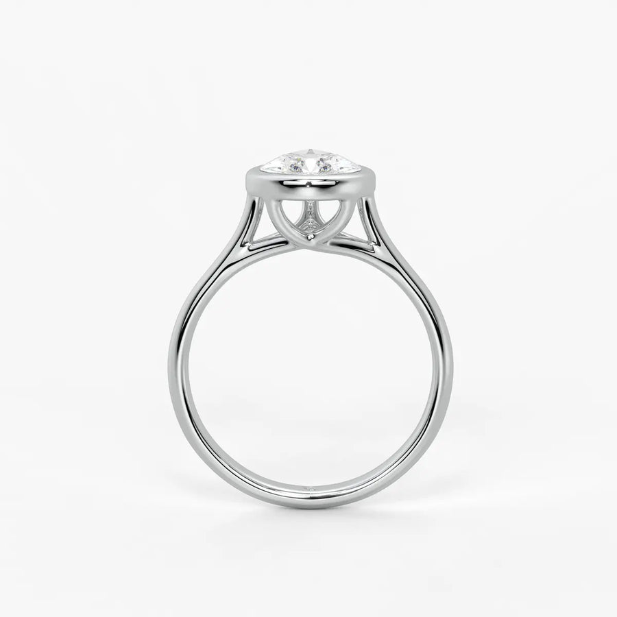 Peara Gleam Solitaire Ring