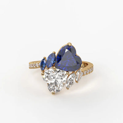 Azura Heart Bloom Ring