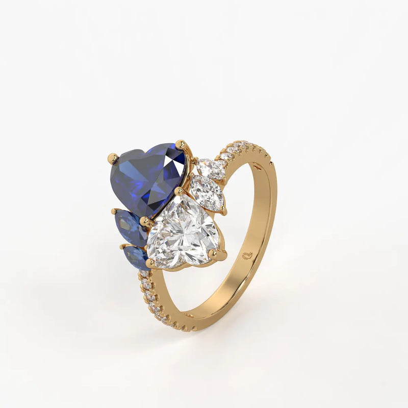 Azura Heart Bloom Ring