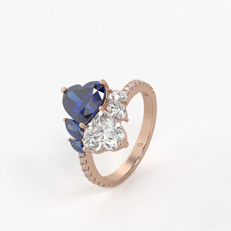 Azura Heart Bloom Ring