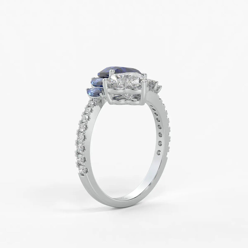 Azura Heart Bloom Ring