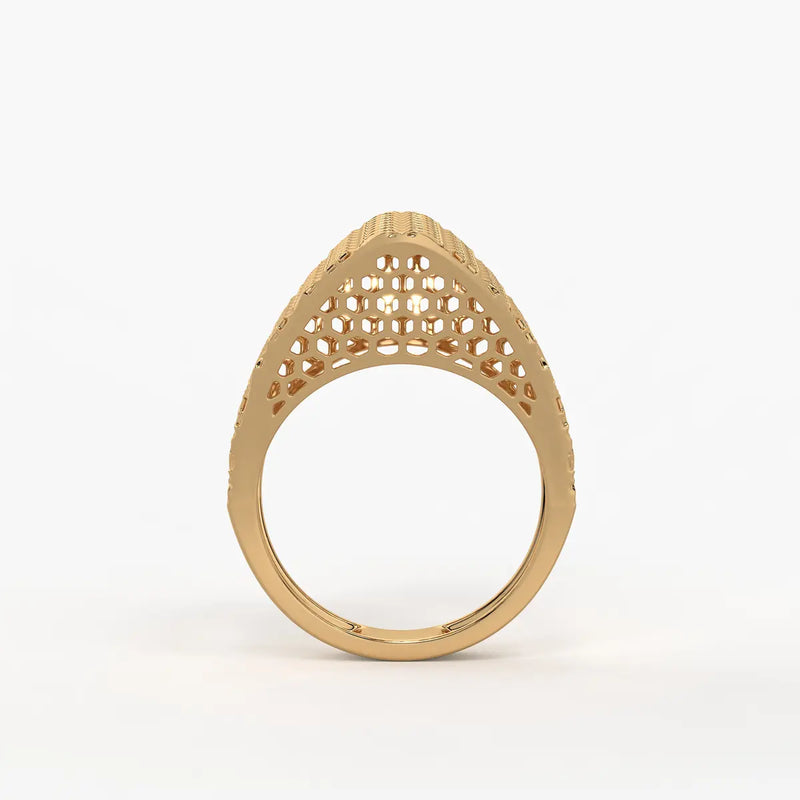 Zarevia Woven Majesty Ring