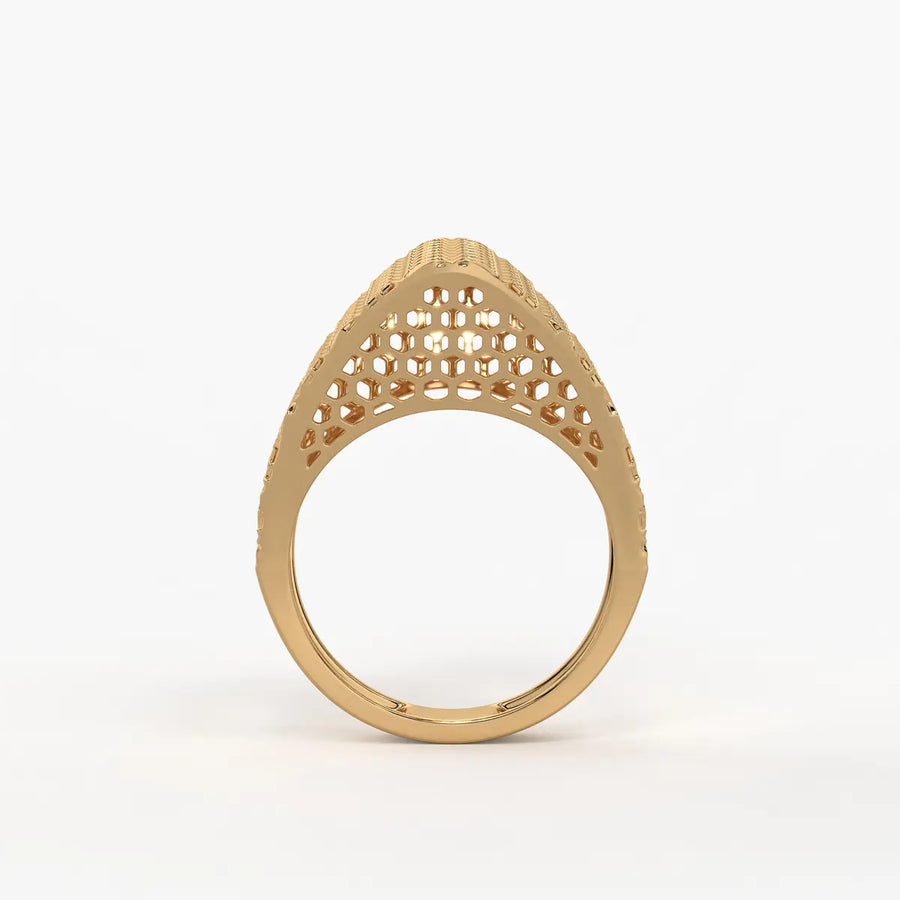 Zarevia Woven Majesty Ring