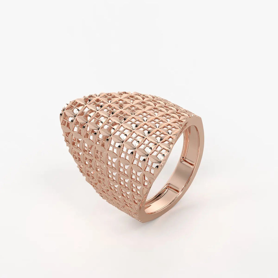 Zarevia Woven Majesty Ring