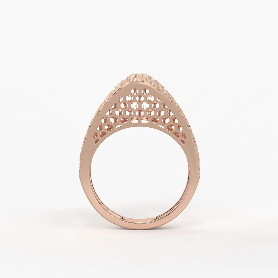Zarevia Woven Majesty Ring