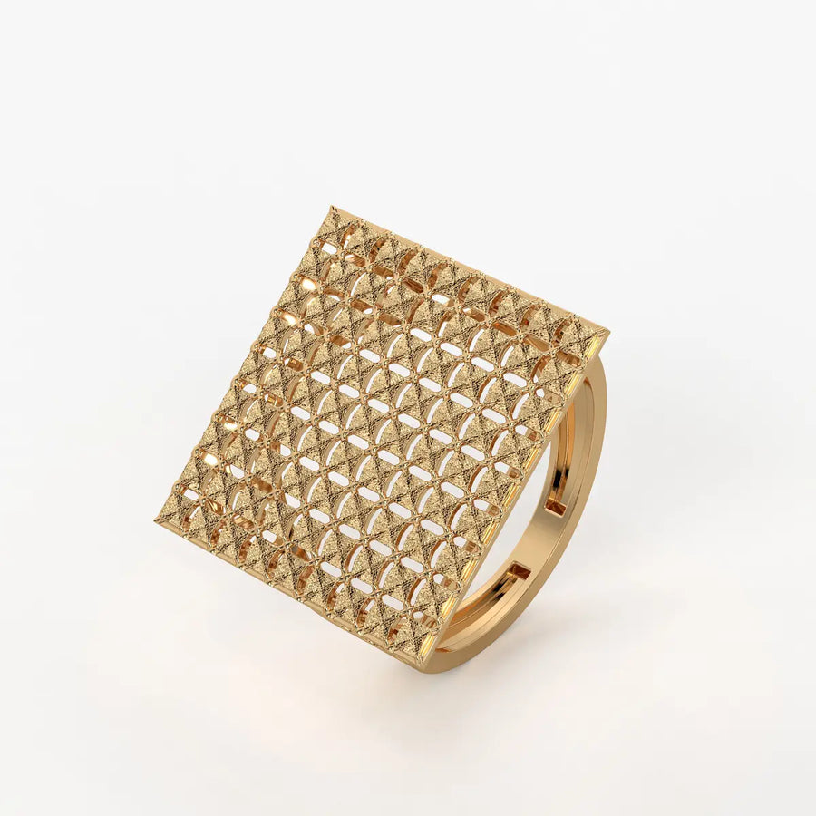 Astrixa Mesh Royale Ring