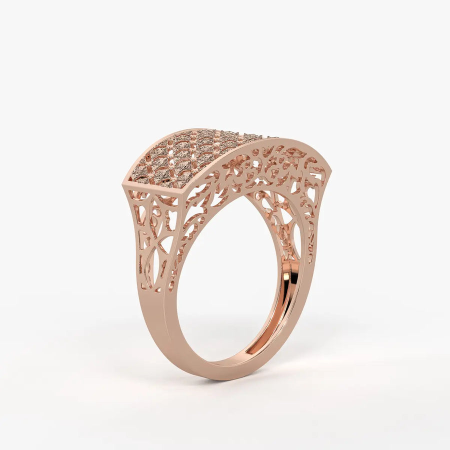 Zyvarra Prism Weave Ring