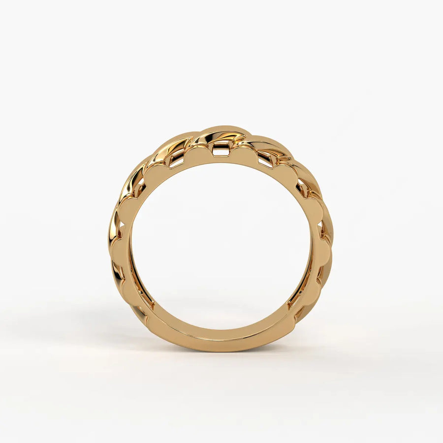 Roventra Slash Link Ring