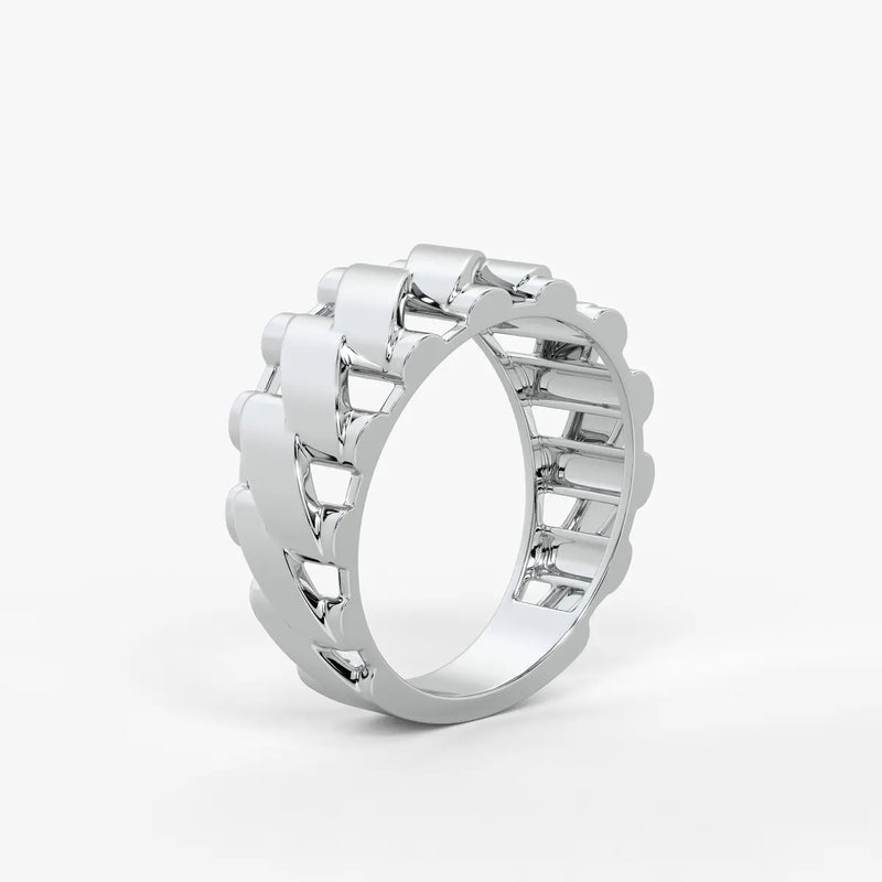 Roventra Slash Link Ring