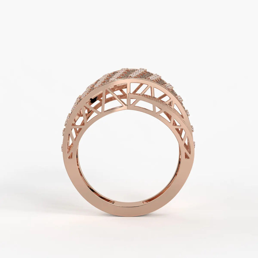 Florvexa Radiant Weave Ring