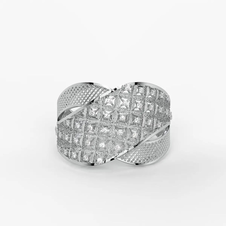 Florvexa Radiant Weave Ring