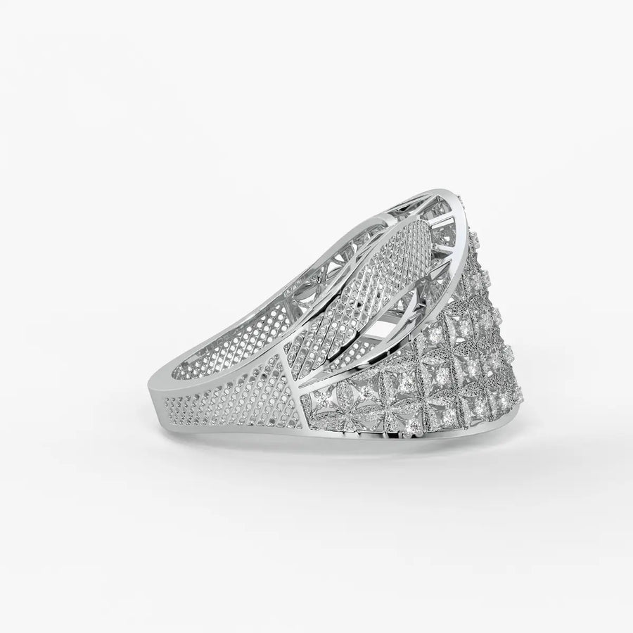 Florvexa Radiant Weave Ring