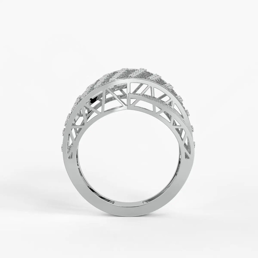 Florvexa Radiant Weave Ring
