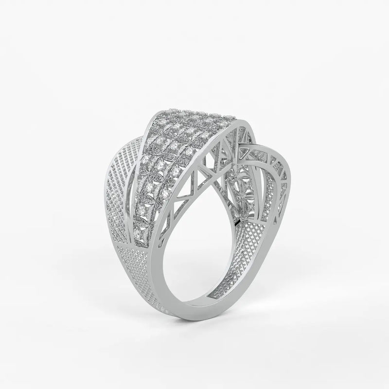Florvexa Radiant Weave Ring