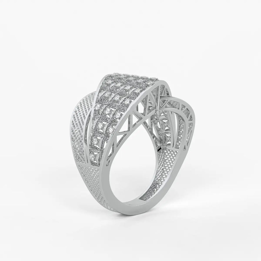 Florvexa Radiant Weave Ring