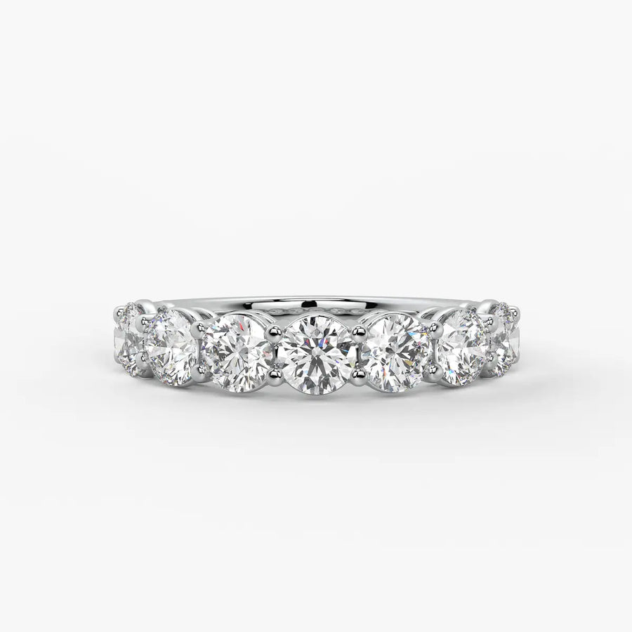 Orvienne Round Diamond Flow Band