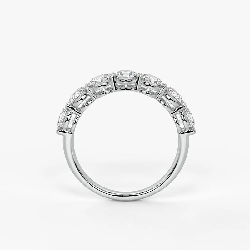 Orvienne Round Diamond Flow Band