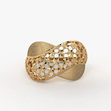 Florava Mesh Crown Ring